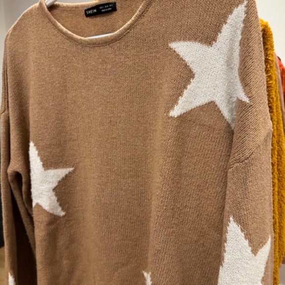 SHEIN knitted beige sweater (S) - Picture 2 of 4